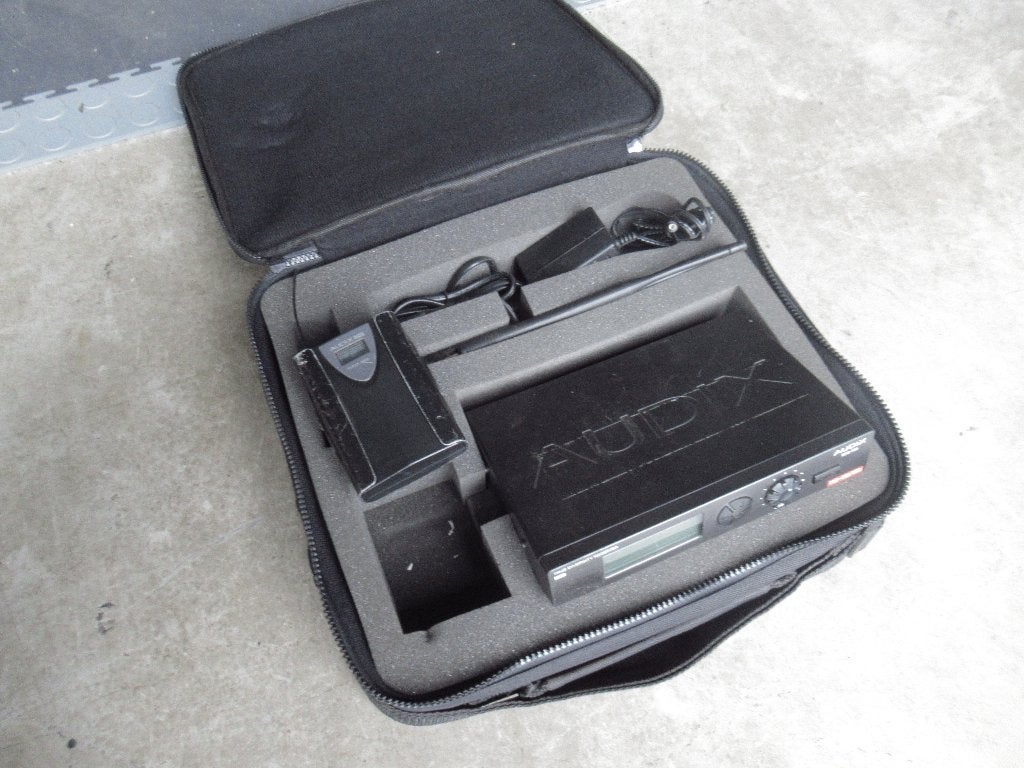 Audix RAD360 zender + ontvanger, Muziek en Instrumenten, Ophalen of Verzenden, Gebruikt, Instrumentmicrofoon, Draadloos