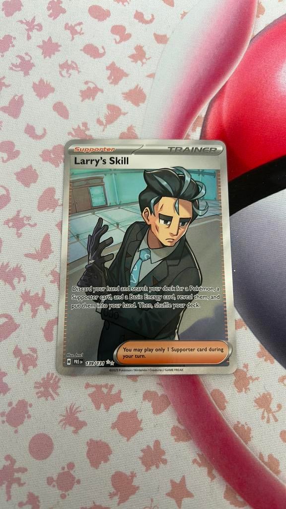 Larry’s Skill Prismatic Evolutions, Ophalen of Verzenden, Zo goed als nieuw