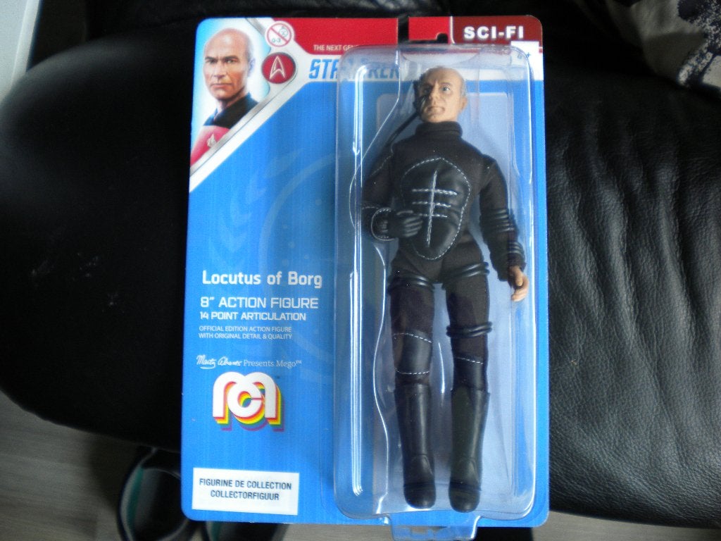 Star Trek figuur 8 " Locutus of Borg Nieuw in verpakking, Ophalen of Verzenden, Nieuw