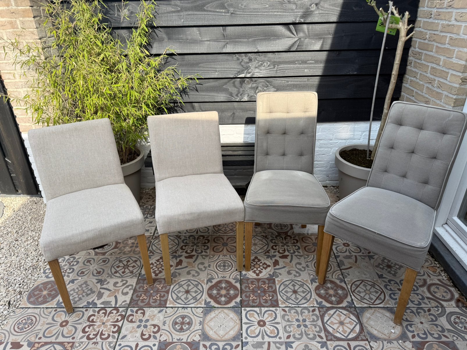 Riviera Maison eetkamerstoelen, Huis en Inrichting, Ophalen, Zo goed als nieuw