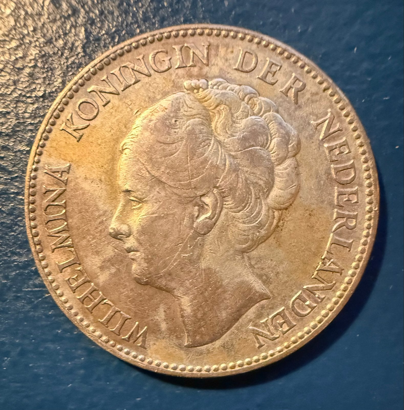 1 Gulden Koningin Wilhelmina 1929, Ophalen of Verzenden, Koningin Wilhelmina, 1 gulden, Losse munt