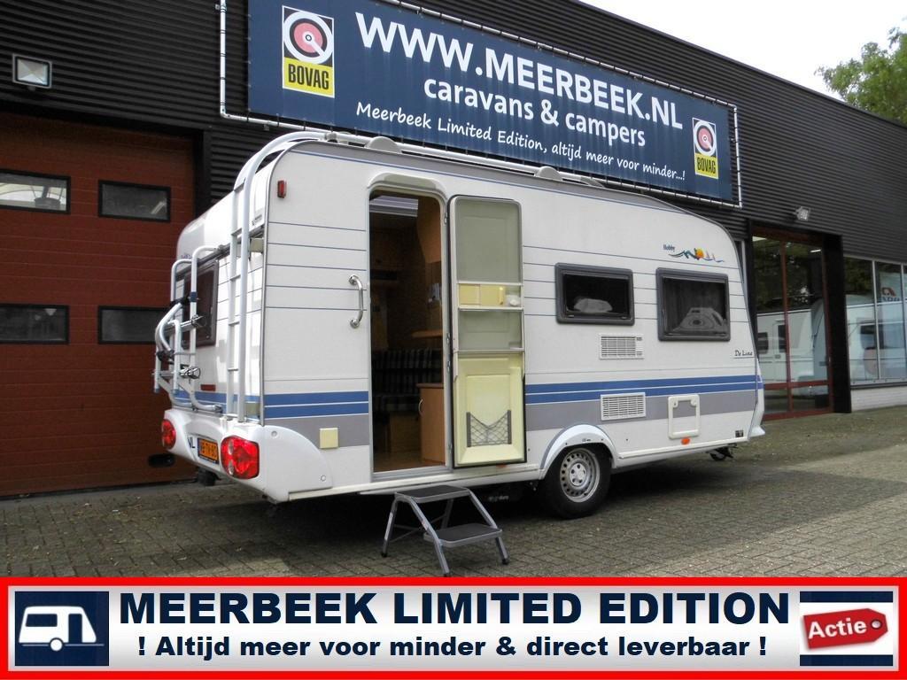 Hobby De Luxe 440 SF +MOVER +FIETSENDRAGERS + MEENEEMPRIJS!, Caravans en Kamperen, Caravans, Hobby, Treinzit, Tot en met 4, Dwarsbed