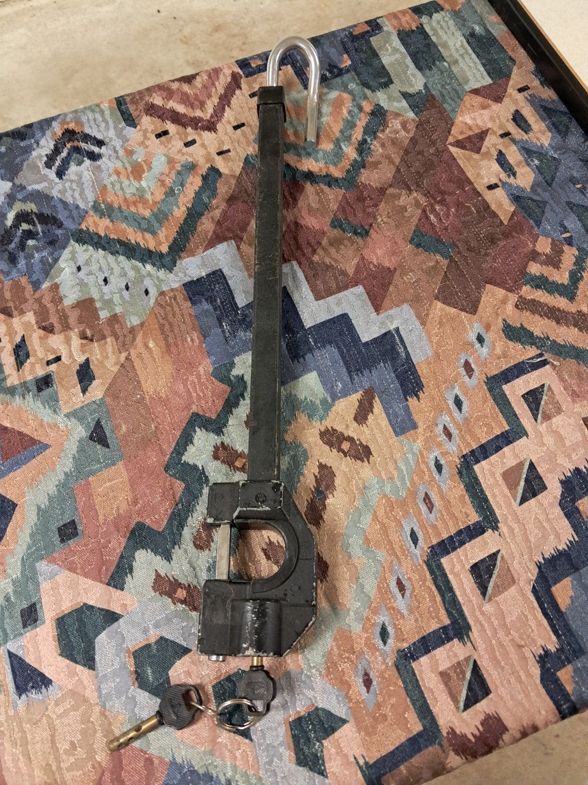te koop pedaal-stuurslot (auto), Ophalen, Gebruikt