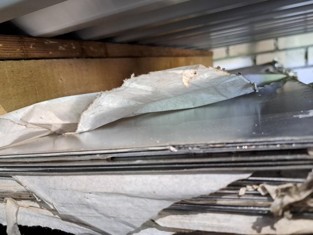 Aluminium plaat, Ophalen, Nieuw