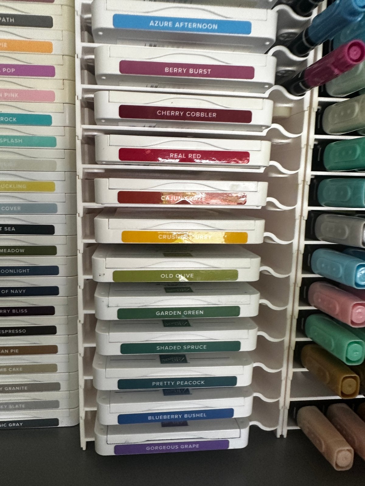 Stampin Up markers, inkt en navullingen, Hobby en Vrije tijd, Stempelen, Verzenden, Zo goed als nieuw, Inkt, Foam of Stempelhouder