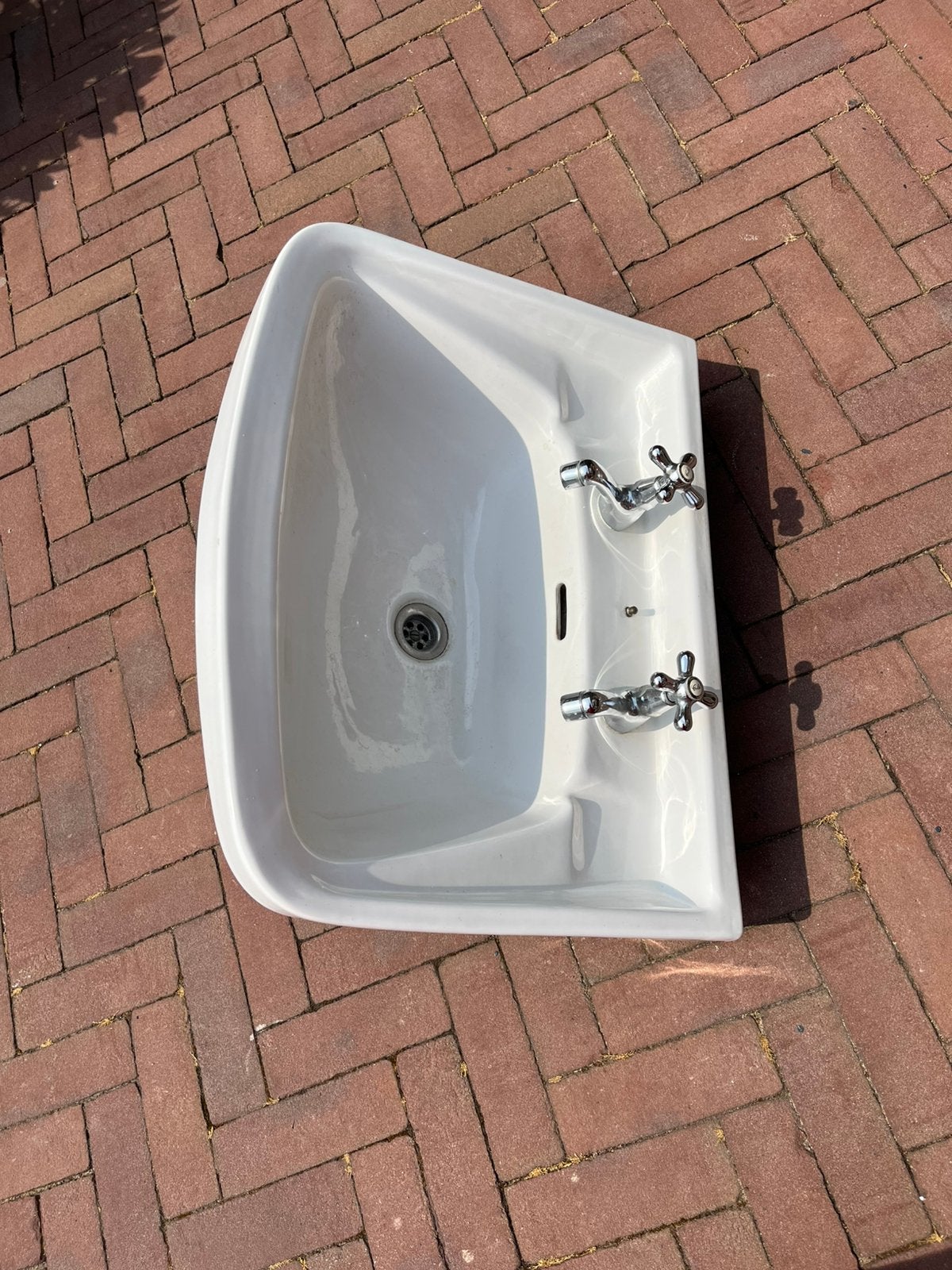 Badkamer wasbak, Huis en Inrichting, Ophalen, 50 tot 100 cm, Zo goed als nieuw, Minder dan 100 cm