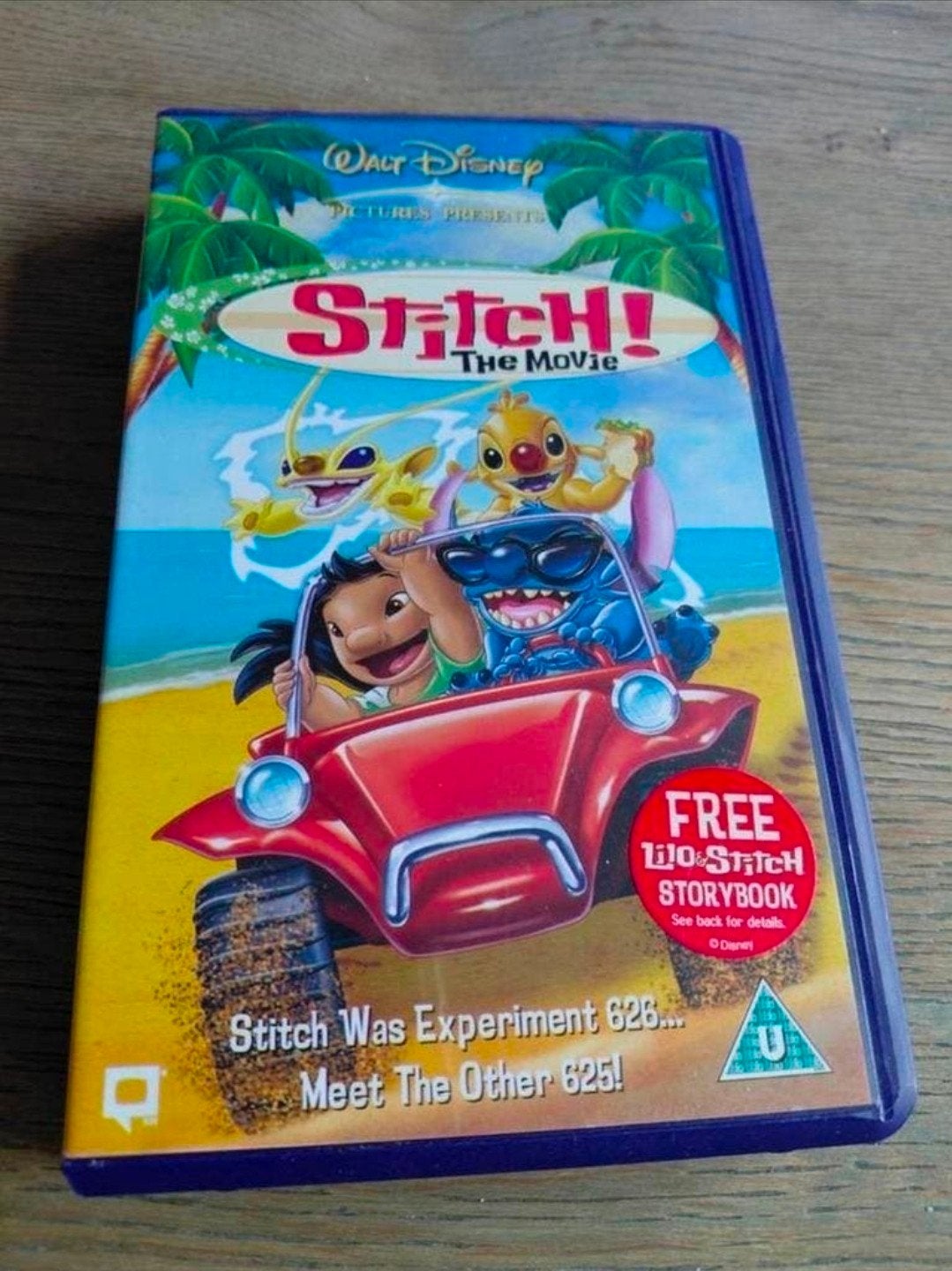 Walt Disney Stitch the Movie. Engelse band., Tekenfilm, Alle leeftijden, Ophalen of Verzenden, VHS