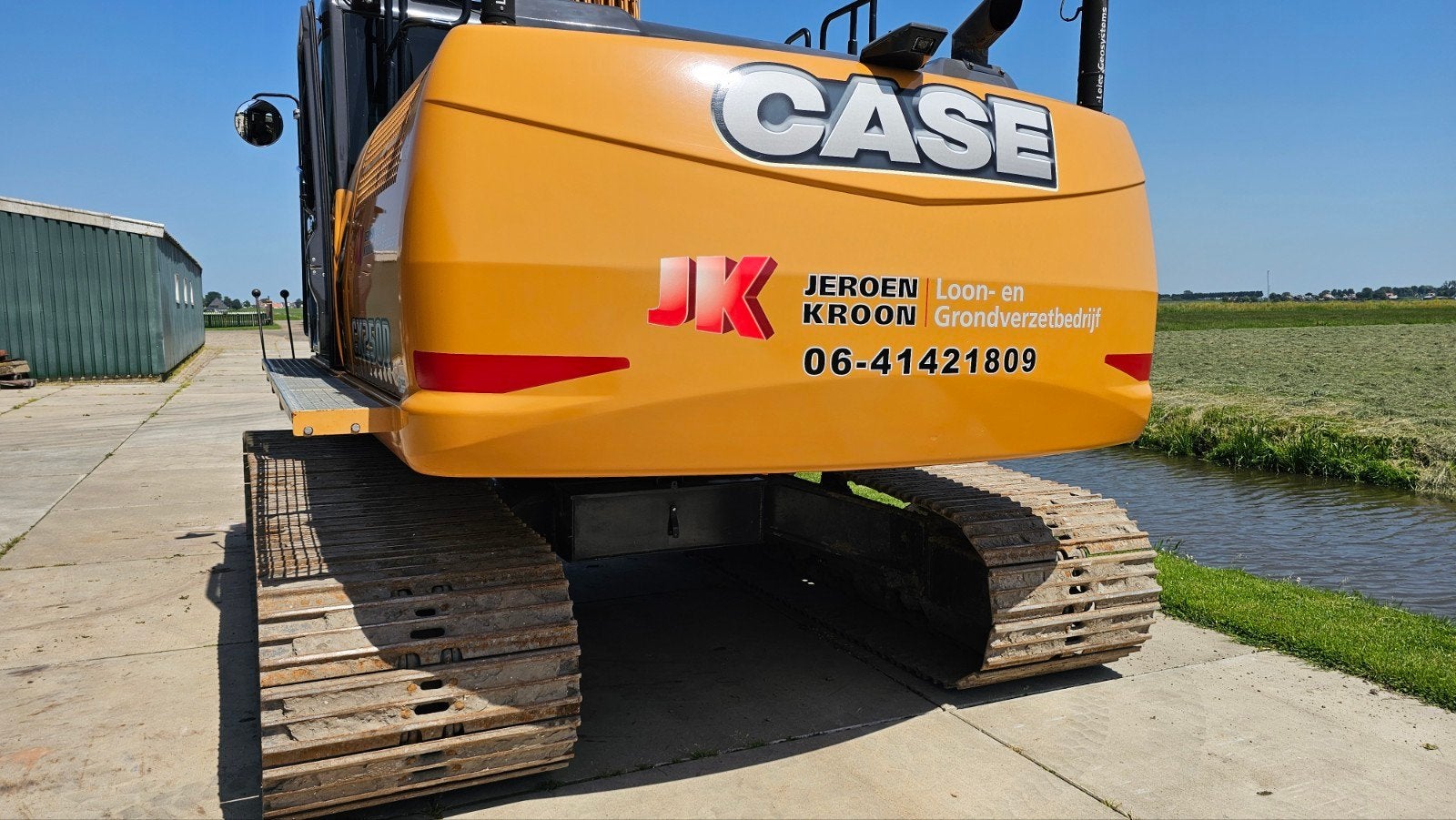Case CX250D Rupsgraafmachine/rupskraan Netjes en Betrouwbaar, Ophalen, Graafmachine