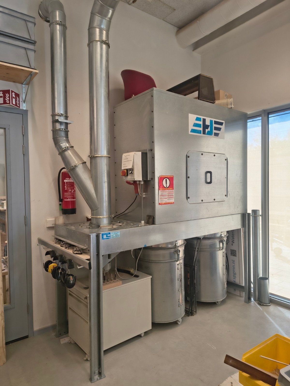 Holtrop & Jansma Afzuig- en Filtertechniek SUV280S Afzuiger, Ophalen