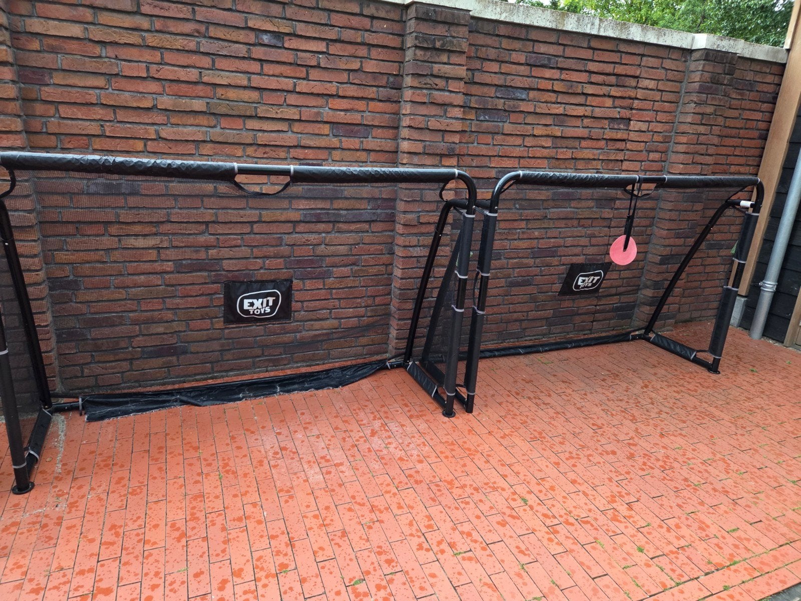 EXIT Toys voetbaldoeltjes (2 stuks), Kinderen en Baby's, Speelgoed | Voetbaltafels, Ophalen, Gebruikt
