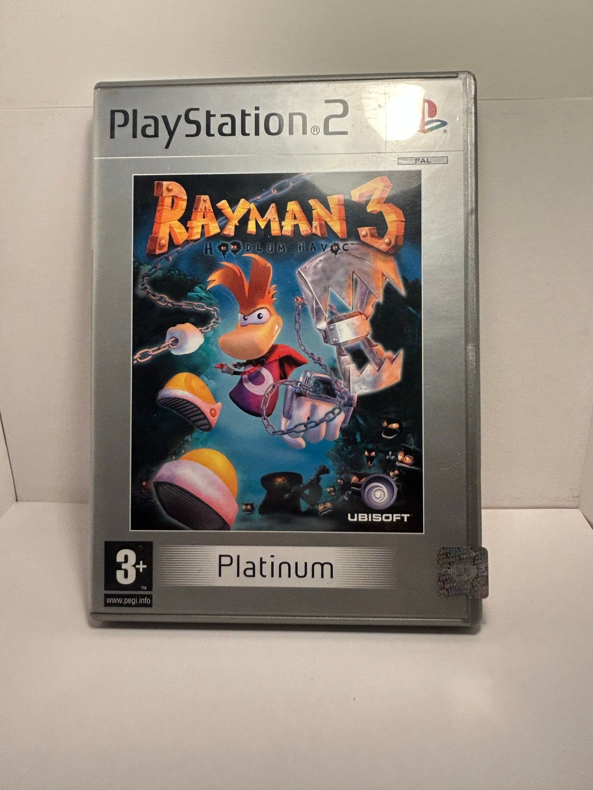 Rayman 3 Hoodlum Havoc Platinum PS2, Gebruikt, 1 speler, Ophalen of Verzenden, Vanaf 3 jaar