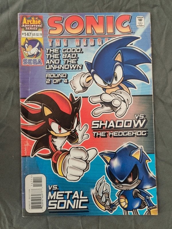 Sonic the Hedgehog Archie Comic #147, Eén comic, Amerika, Ophalen of Verzenden, Zo goed als nieuw