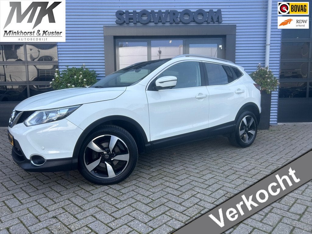 Nissan Qashqai 1.2 Connect Edition|Cruise|Pano|Camera360|Nav, Voorwielaandrijving, Euro 5, Gebruikt, 4 cilinders