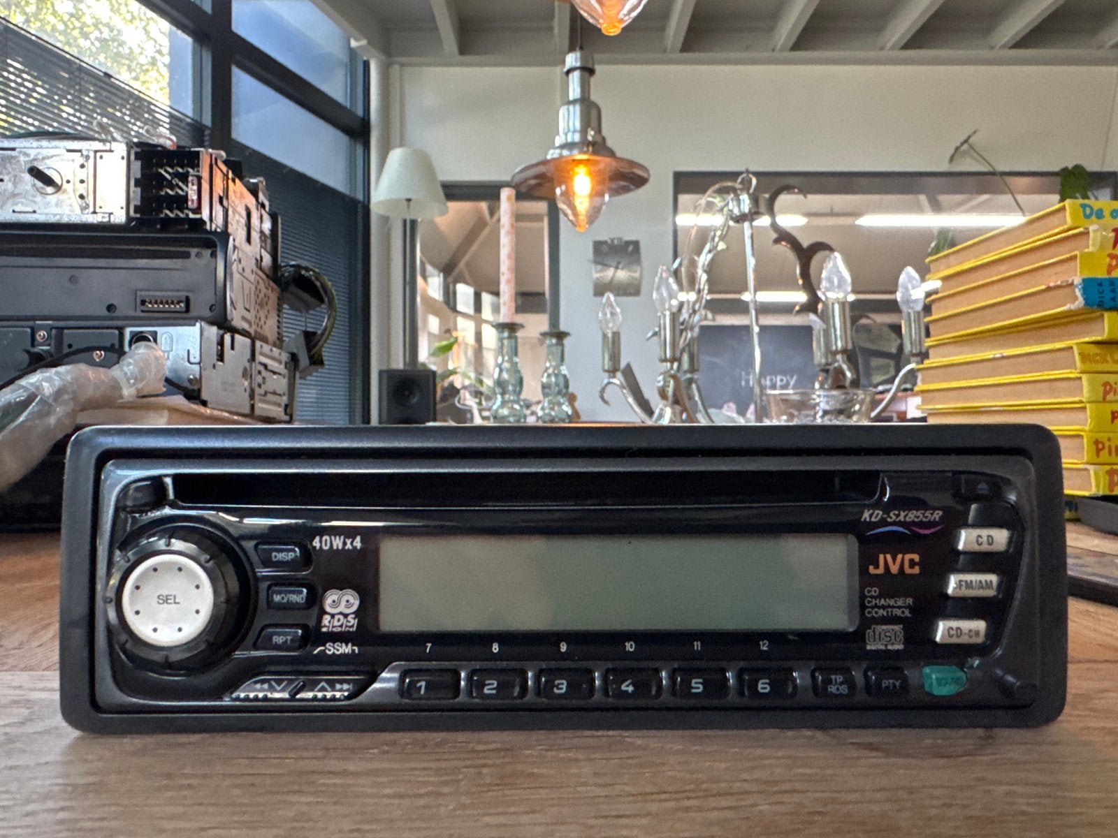 JVC KD-SX855R CD-ontvanger autoradio, Ophalen of Verzenden, Gebruikt