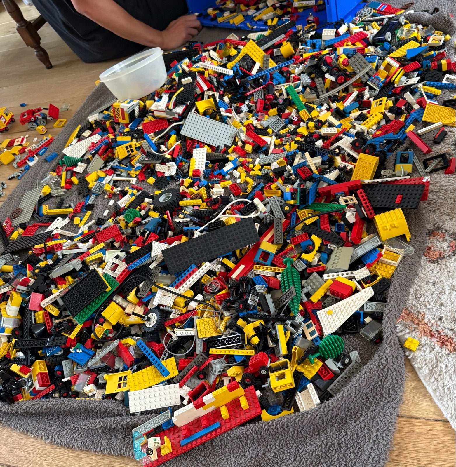 Grote partij LEGO stenen - diverse kleuren en vormen, Gebruikt, Inclusief extra onderdelen, Lego, Ophalen of Verzenden