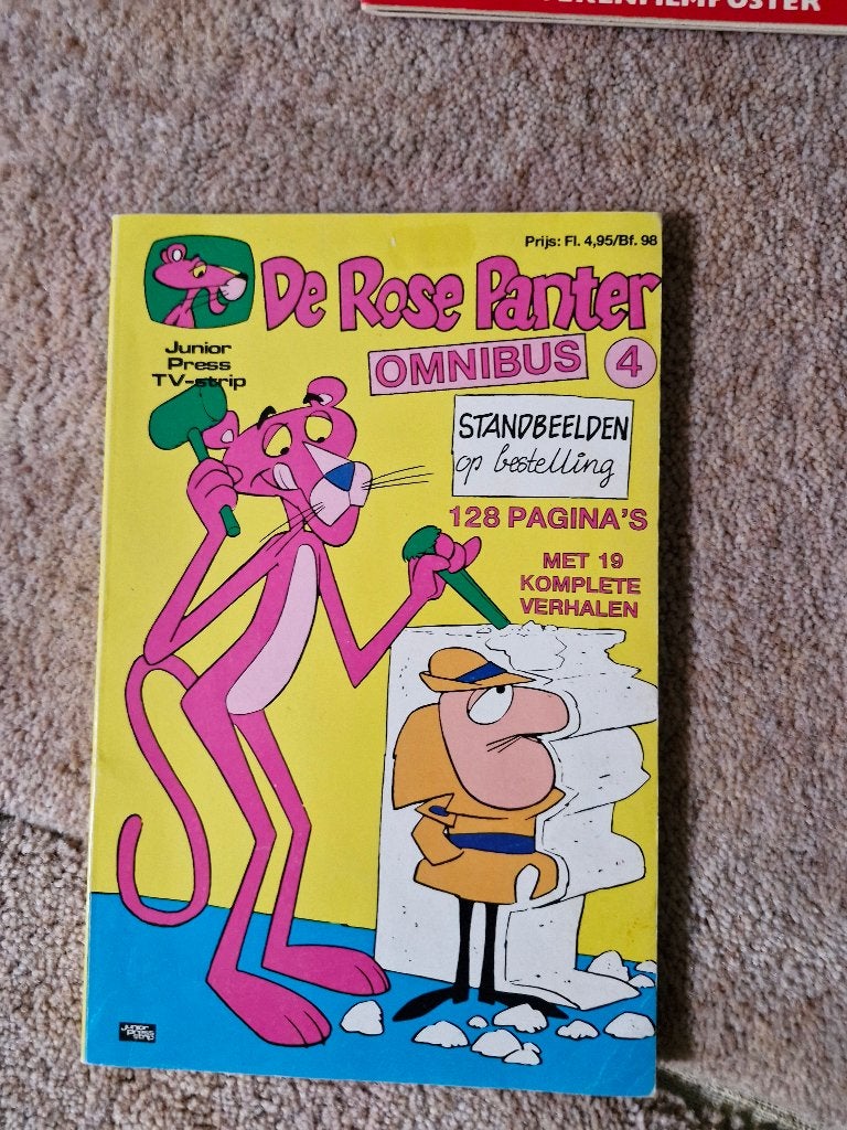 De roze panter, Eén stripboek, Ophalen of Verzenden, Gelezen