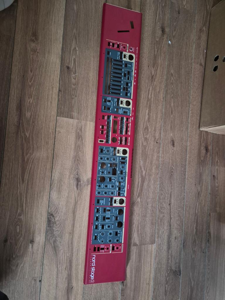 Originele Behuizing / Top Panel voor Nord Stage 2 (HA76), .., Gebruikt, 88 toetsen, Nord Stage