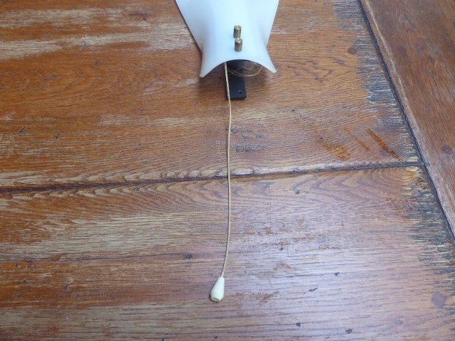 Vintage wandlampje, plexiglas, Ophalen of Verzenden