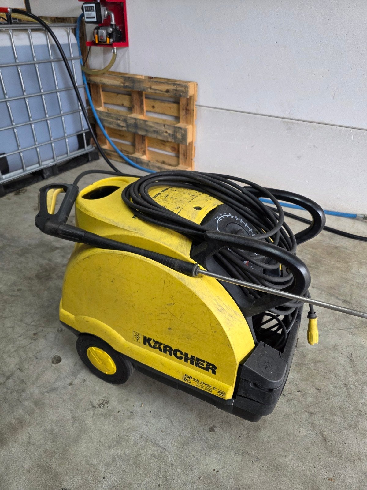 Kärcher HDS 698 C Professionele Hogedrukreiniger, Ophalen