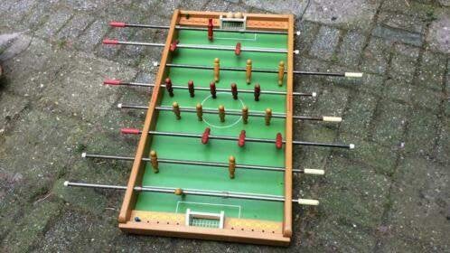 Houten voetbalspel 100 x 50 cm, Drie of vier spelers, Ophalen of Verzenden, Gebruikt