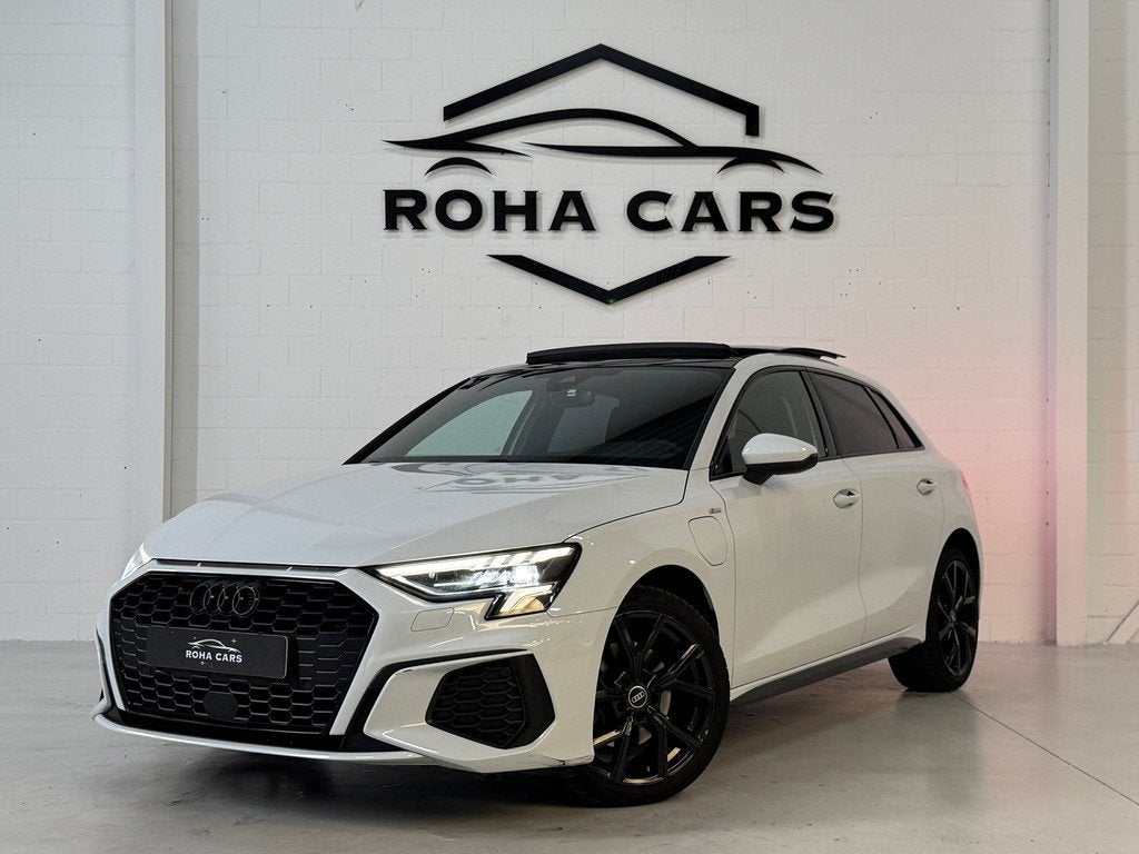 Audi A3 Sportback 40 TFSI e Advanced edition Pano S-line, Gebruikt, Euro 6, 4 cilinders, Wit