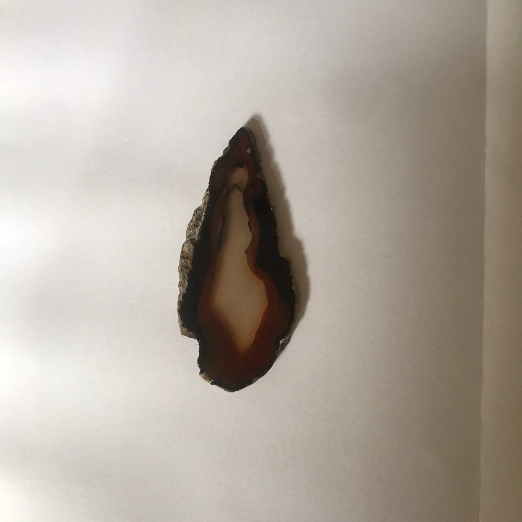 Carneool stukje, Verzamelen, Mineralen en Fossielen, Ophalen of Verzenden, Overige typen