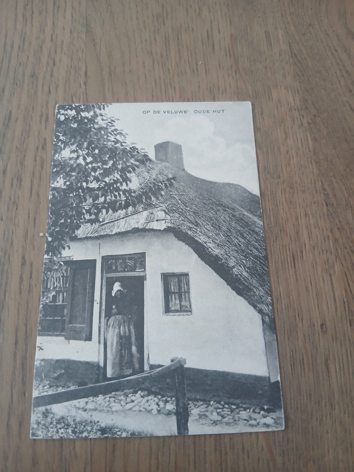 ANSICHTKAART   OUDE HUT  1932, Verzenden, 1920 tot 1940, Gelopen, Gelderland