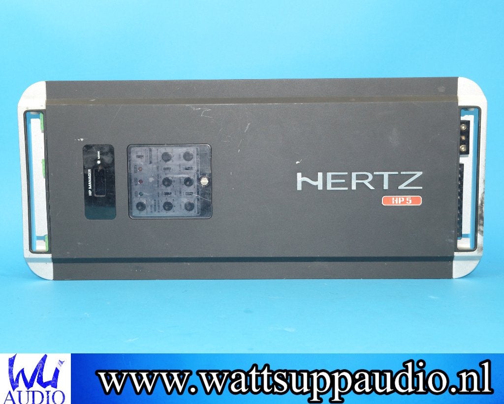 Hertz HP5 5 kanaals versterker incl remote controller, Auto diversen, Autospeakers, Gebruikt, ., Ophalen of Verzenden, .