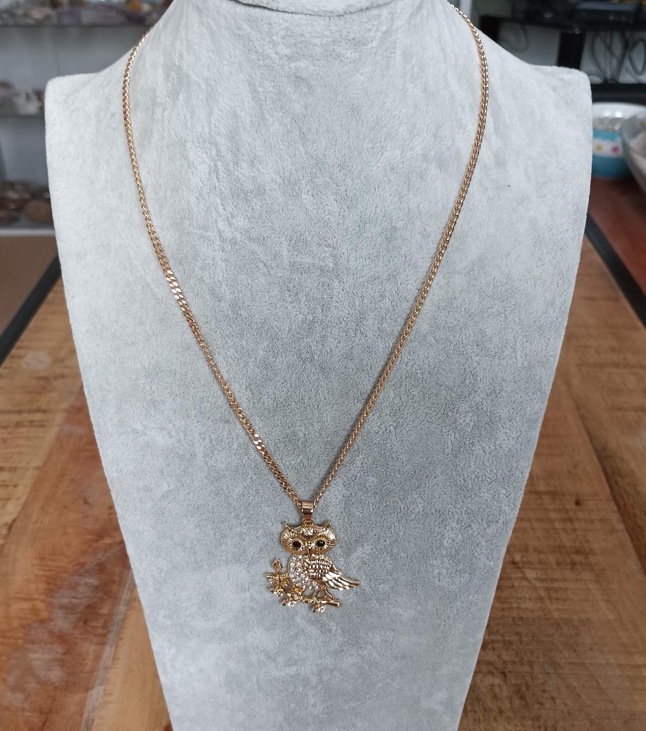 Uiltje met ketting, Overige materialen, Overige kleuren, Nieuw, Ophalen of Verzenden