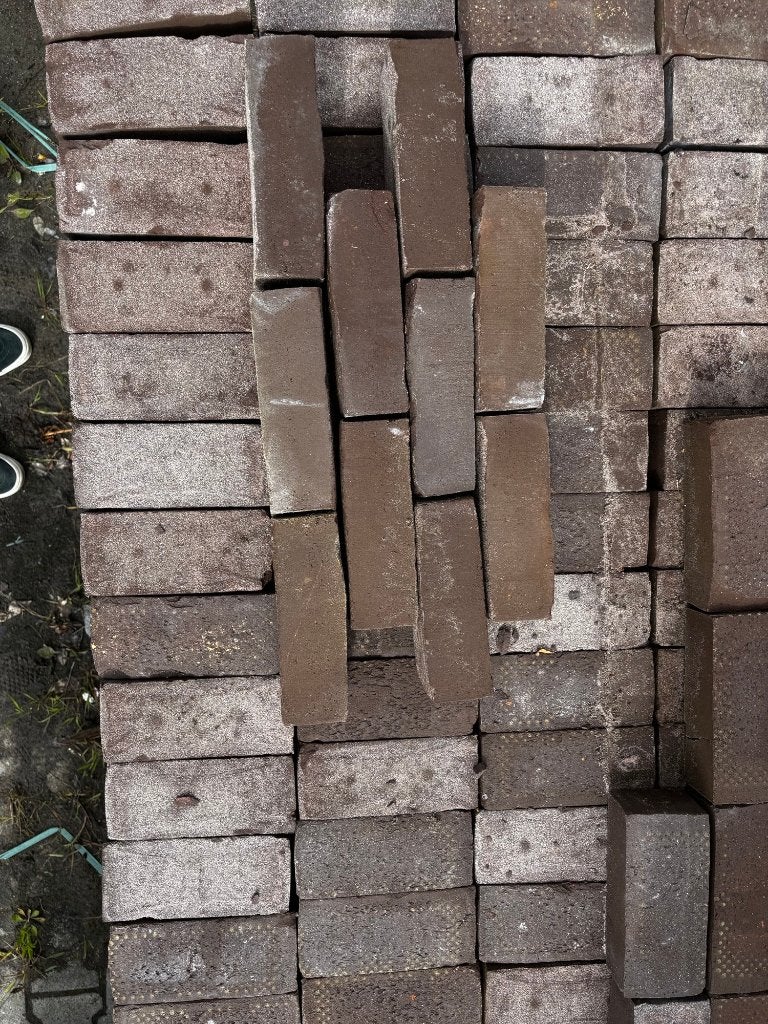 Gebakken dikformaat Mastiek 8cm, Ophalen, Keramiek, Klinkers, Nieuw