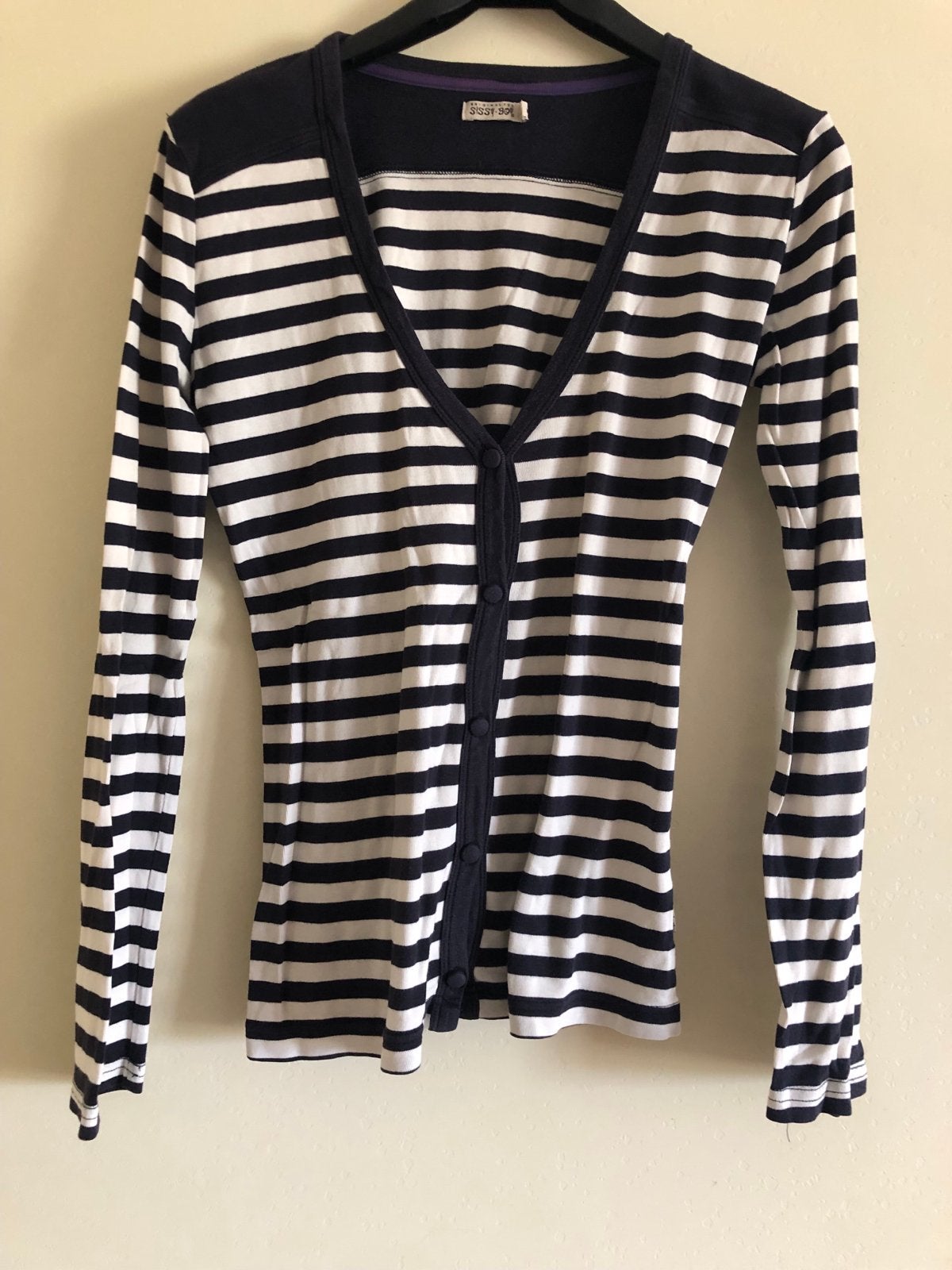 Sissy-Boy gestreept vestje, maat M, Kleding | Dames, Ophalen of Verzenden, Gedragen, Maat 38/40 (M), Blauw