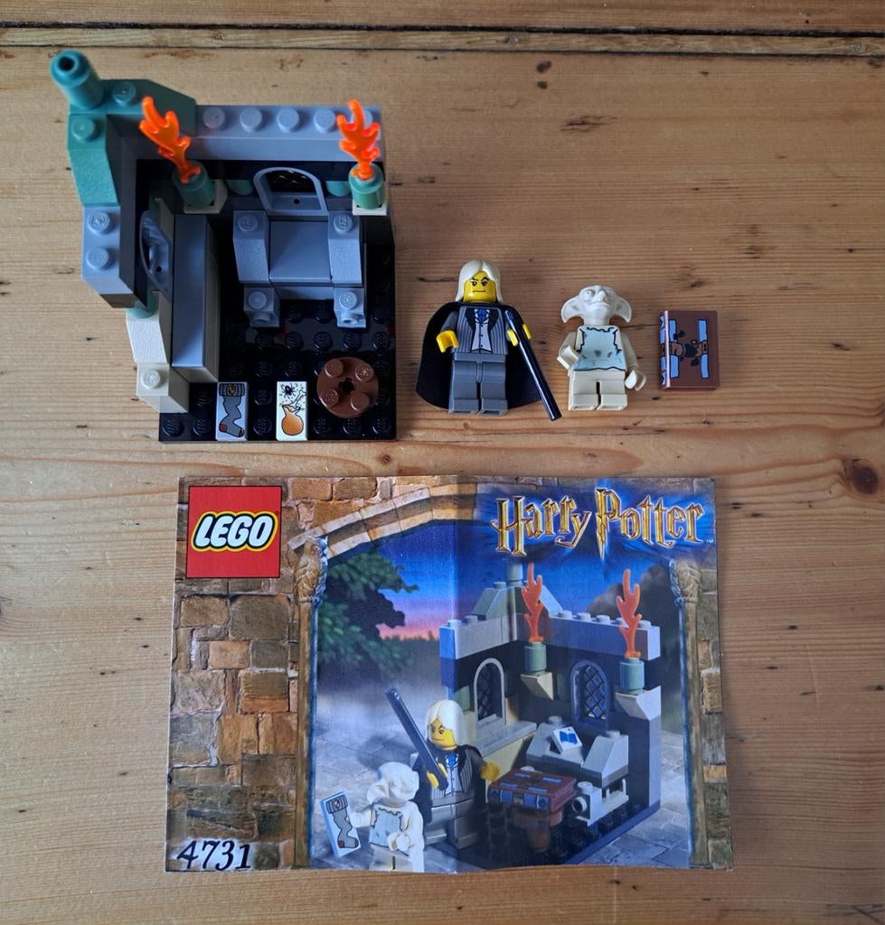 Harry Potter lego 4731 Dolby's vrijlating (2002), Kinderen en Baby's, Speelgoed | Duplo en Lego, Ophalen, Zo goed als nieuw
