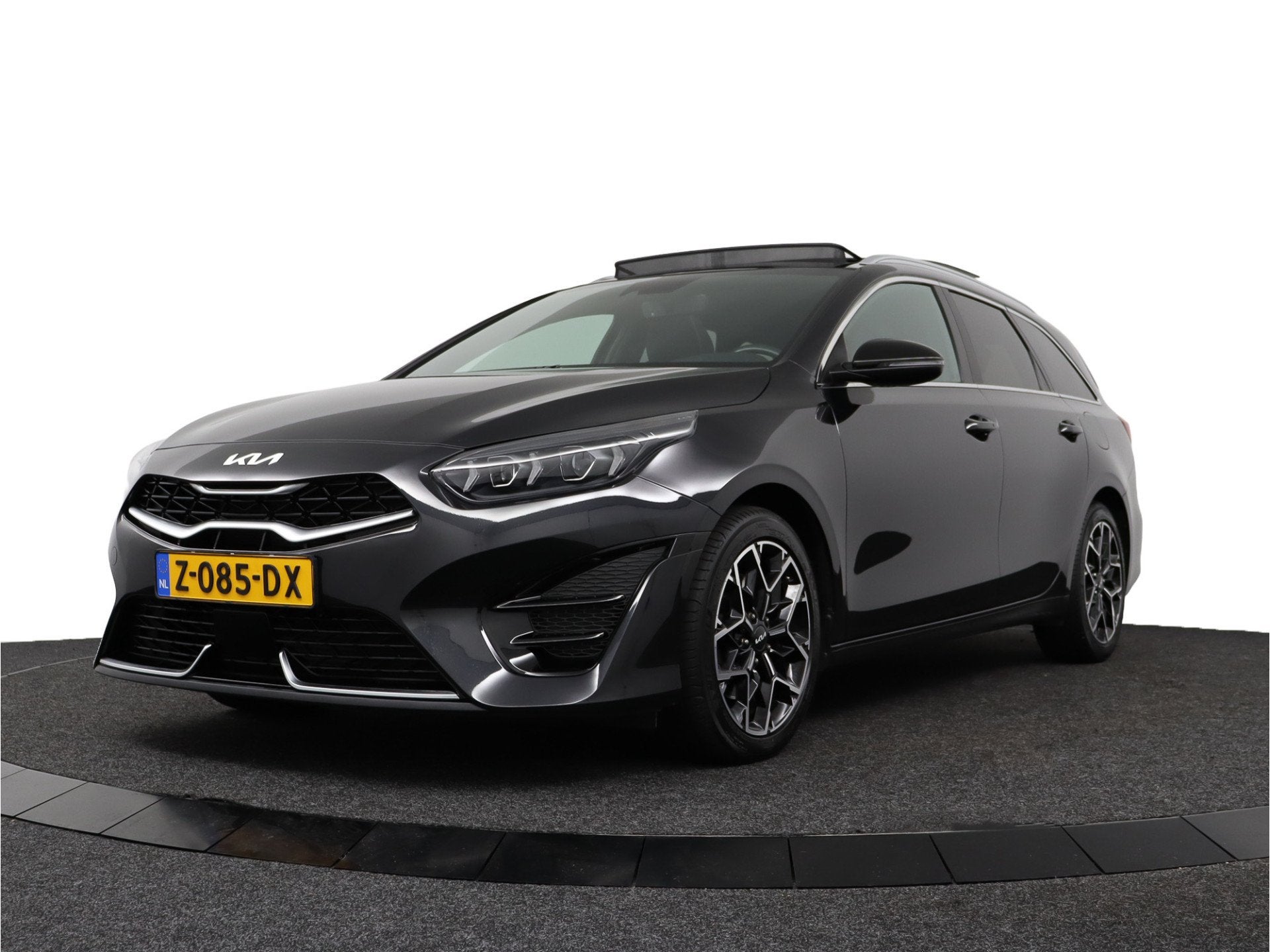 Kia Ceed Sportswagon 1.5 T-GDi GT-Line Automaat - Carplay/An, Auto's, Gebruikt, 4 cilinders, 160 pk, Leder en Stof