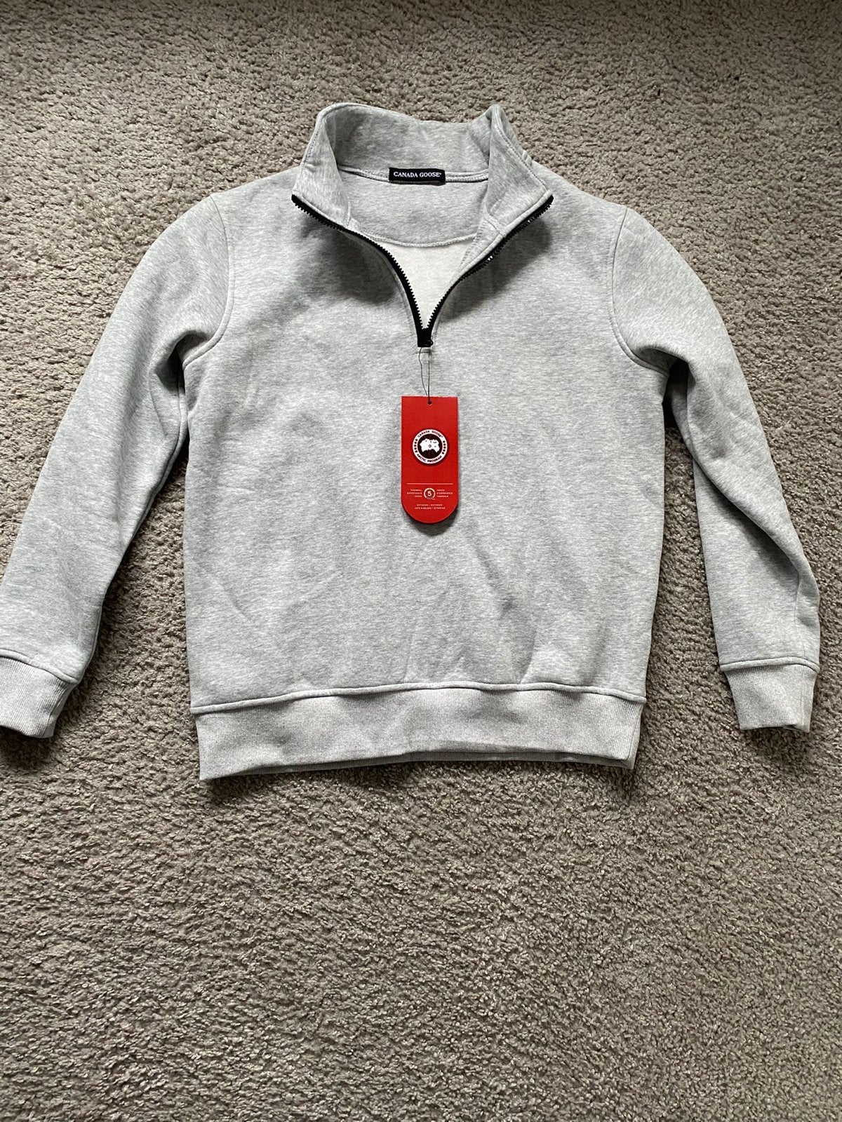 Canada Goose trui met rits - Maat M, Ophalen of Verzenden, Nieuw, Maat 48/50 (M), Grijs