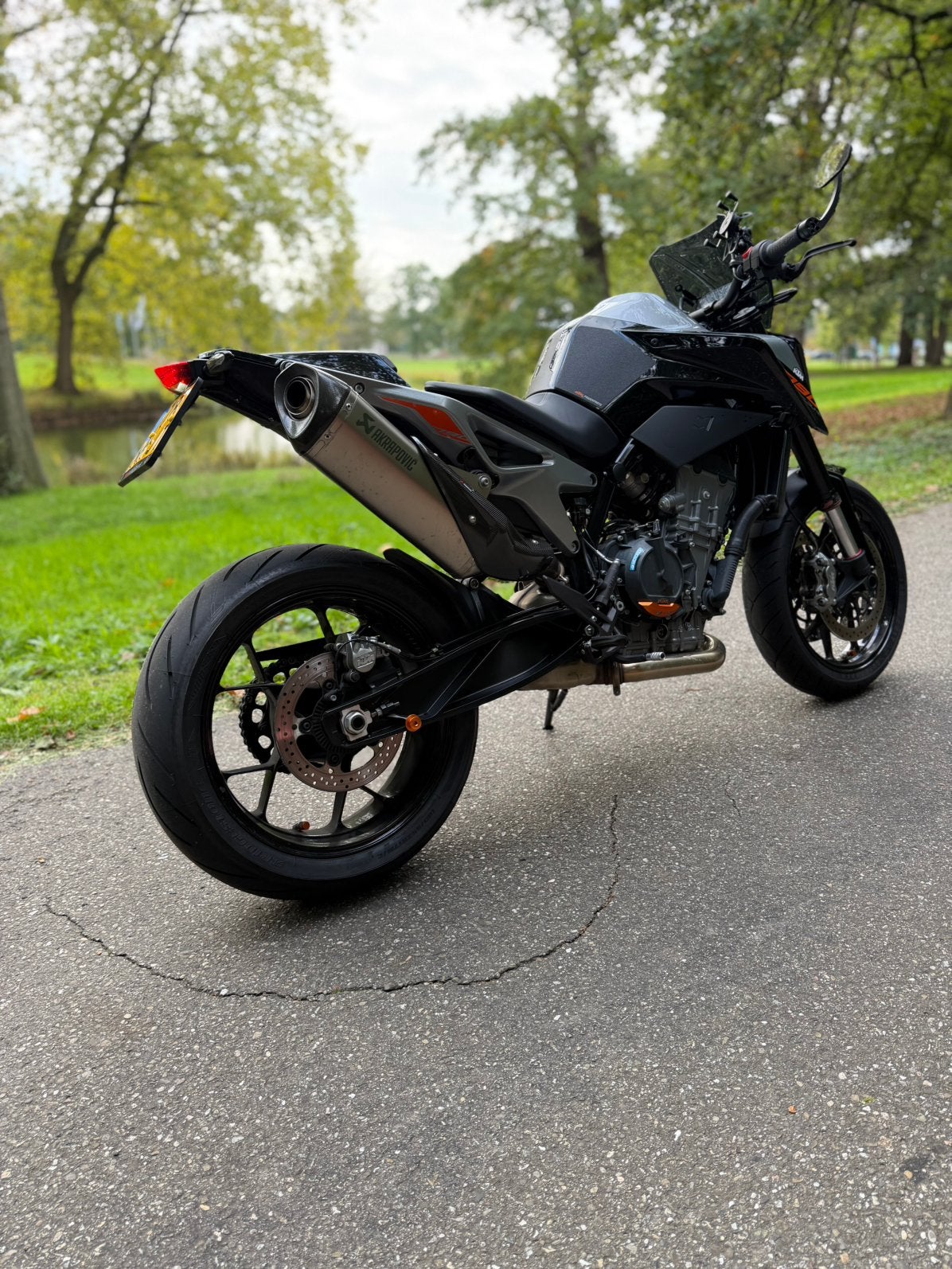 KTM 790 Duke 2019 | 11.493 km | Akrapovič | Dealeronderhoude, Motoren, 2 cilinders, KTM, Motorrijbewijs A, Bedrijf