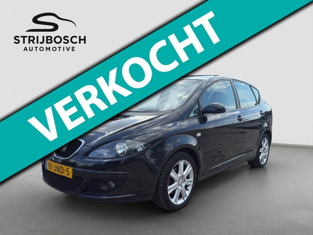 Seat Toledo 1.6 Stylance | Clima | Cruise | PDC |, Auto's, Seat, Stof, Gebruikt, Zwart, 4 cilinders