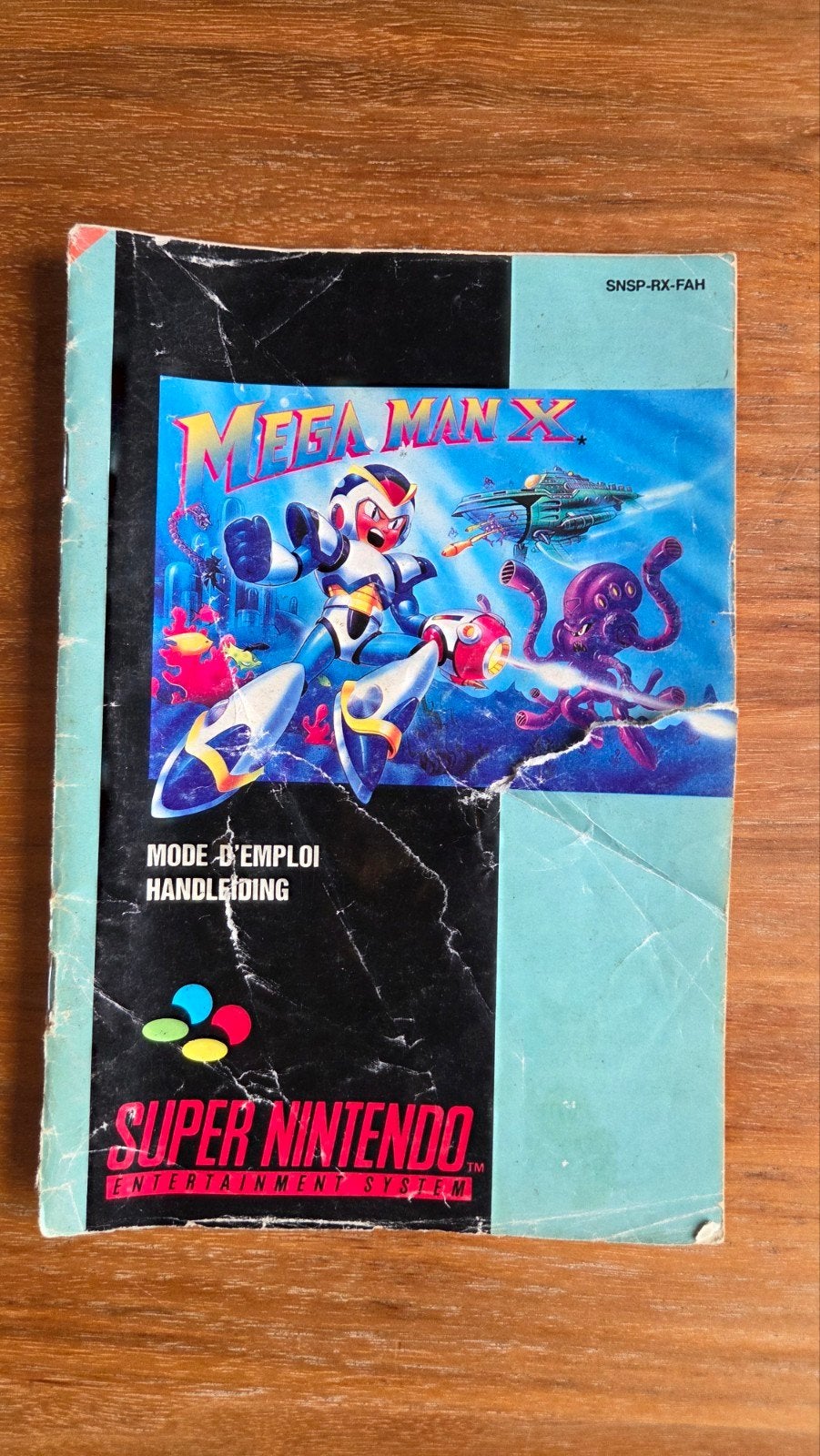 SNES | Mega Man X - Handleiding, Gebruikt, 1 speler, Ophalen of Verzenden, Platform