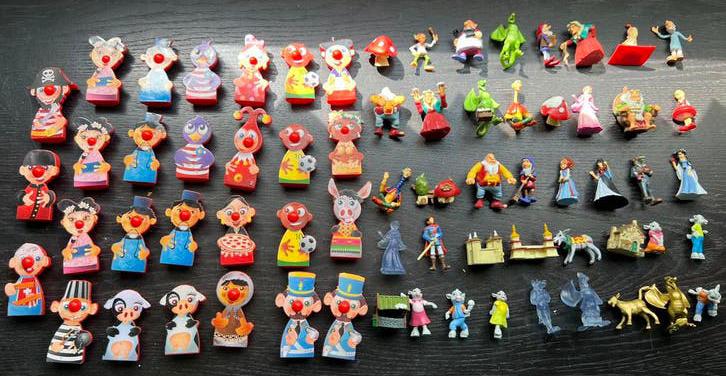 68 poppetjes van de Efteling (Emte), Ophalen of Verzenden, Zo goed als nieuw, Beeldje of Poppetje