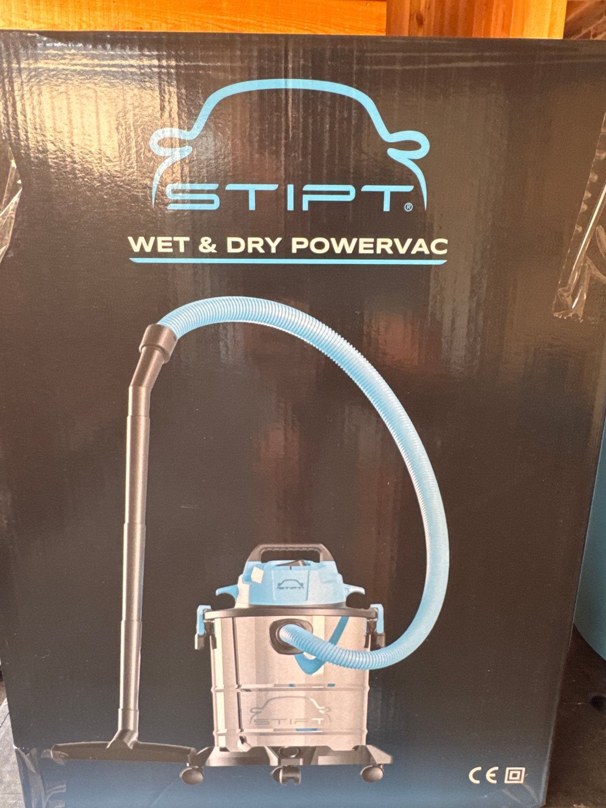 Stipt Nat & Droog PowerVac Stofzuiger - 1250W (nieuw ), Witgoed en Apparatuur, Stofzuigers, Nieuw, Ophalen of Verzenden, Industriële stofzuiger