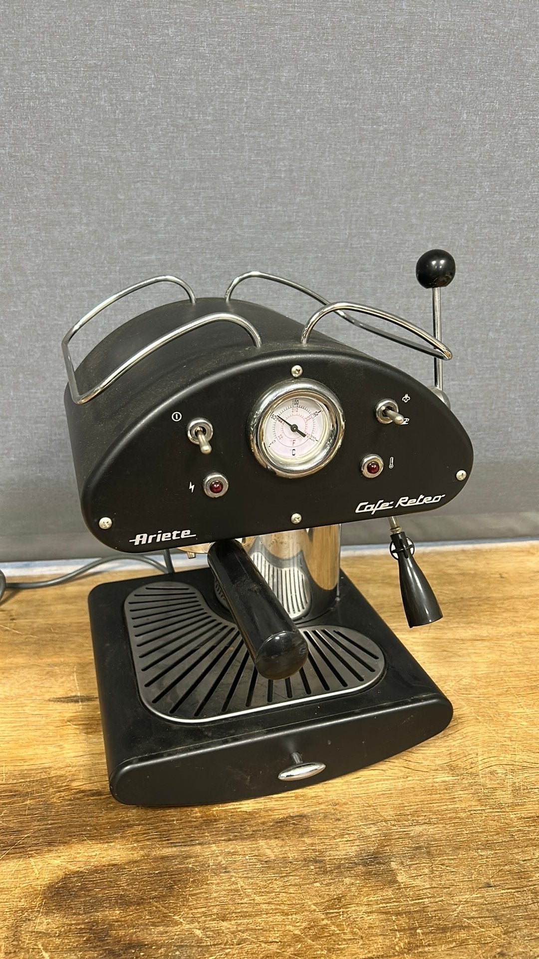 Ariete Cafe Retro 1385 koffie machine., Ophalen of Verzenden, Gebruikt, Overige merken, Overige typen