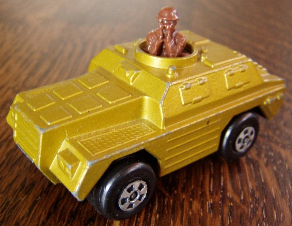Vintage: Matchbox - no.28  STDAT (7 cm)(in goede staat), Ophalen of Verzenden, Zo goed als nieuw, Auto