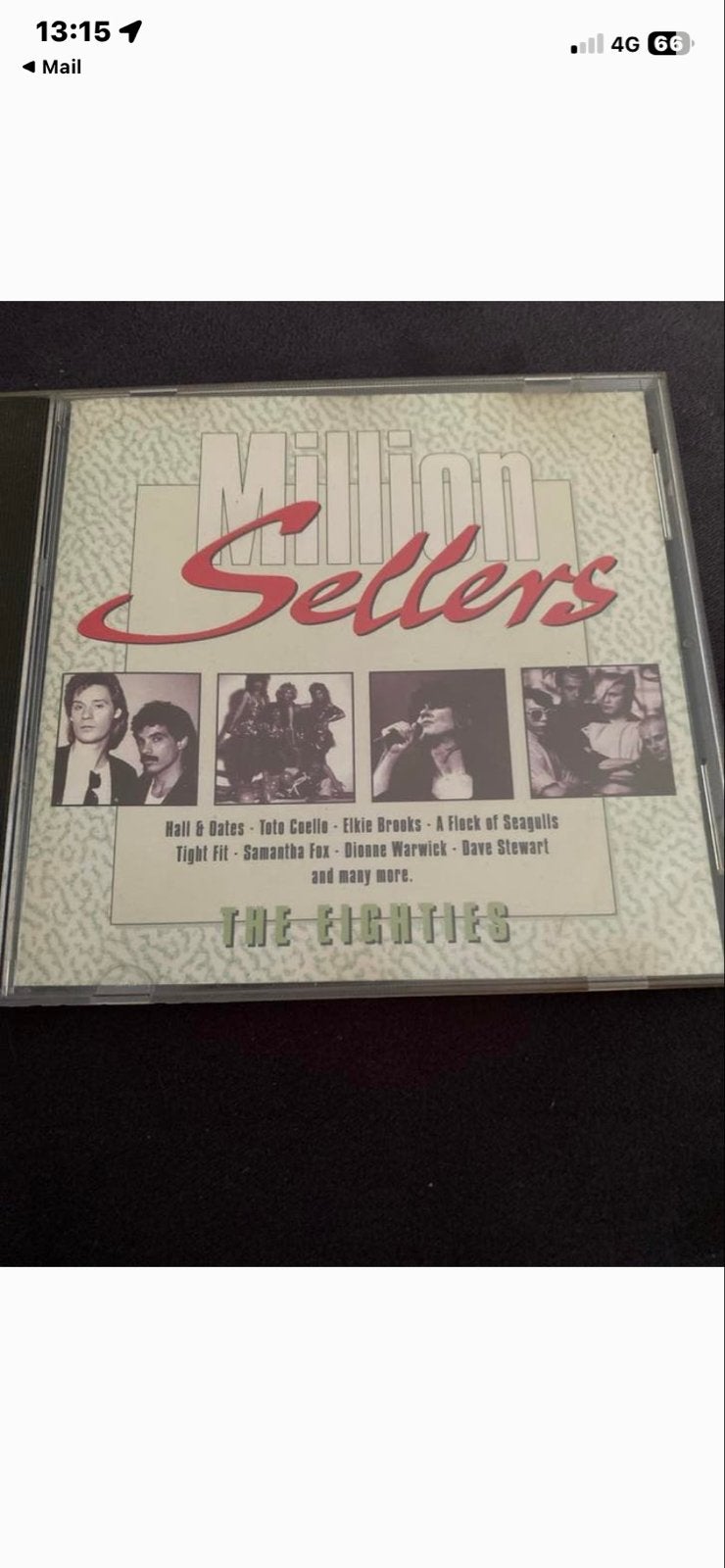 Million Sellers The Eighties CD 2, Gebruikt, Ophalen of Verzenden, Verzamelalbum, Pop