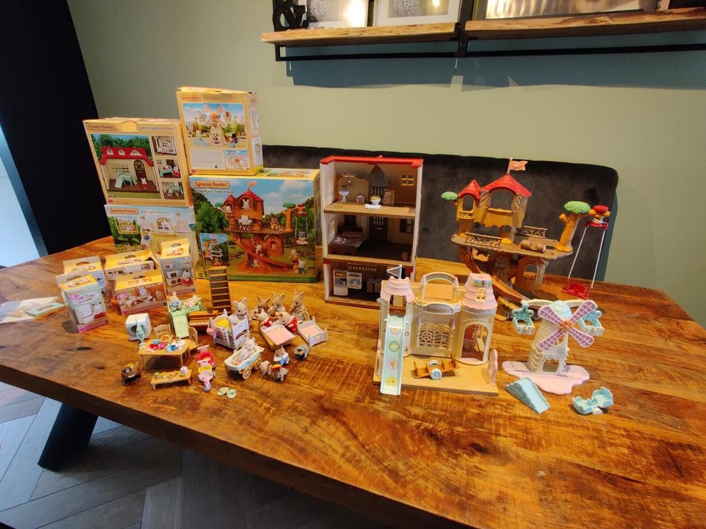 Sylvanian Families grote collectie:, Ophalen of Verzenden, Jongen of Meisje
