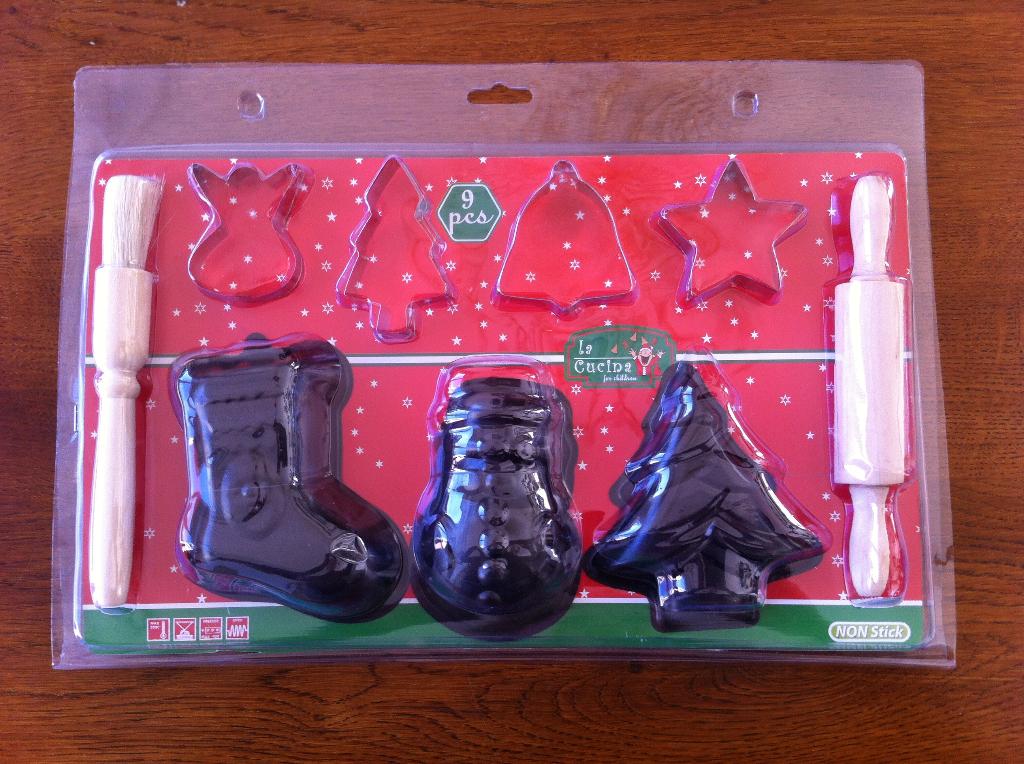 9 delige Kerst Bakset Nieuw in de Verpakking, Ophalen of Verzenden, Nieuw