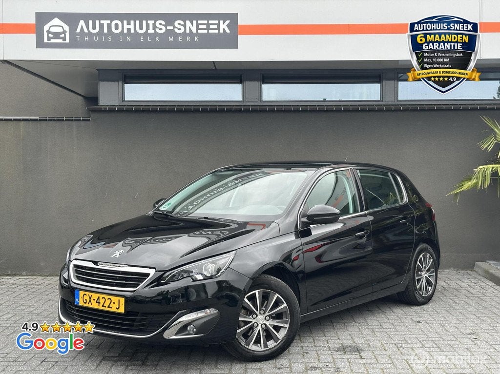 Peugeot 308 Allure | Automaat | Navi | Xenon | PDC |Trekhaak, Gebruikt, Euro 6, 1199 cc, 610 kg