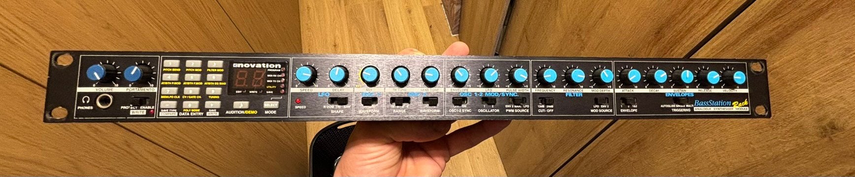Novation bass station rack, Ophalen of Verzenden, Gebruikt