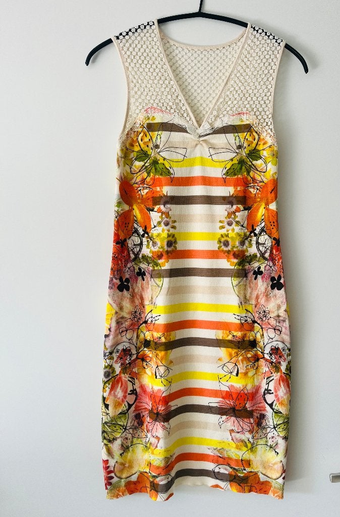 zomerjurkje van Marccain maatje 36/38, Overige kleuren, Ophalen of Verzenden, Zo goed als nieuw, Knielengte