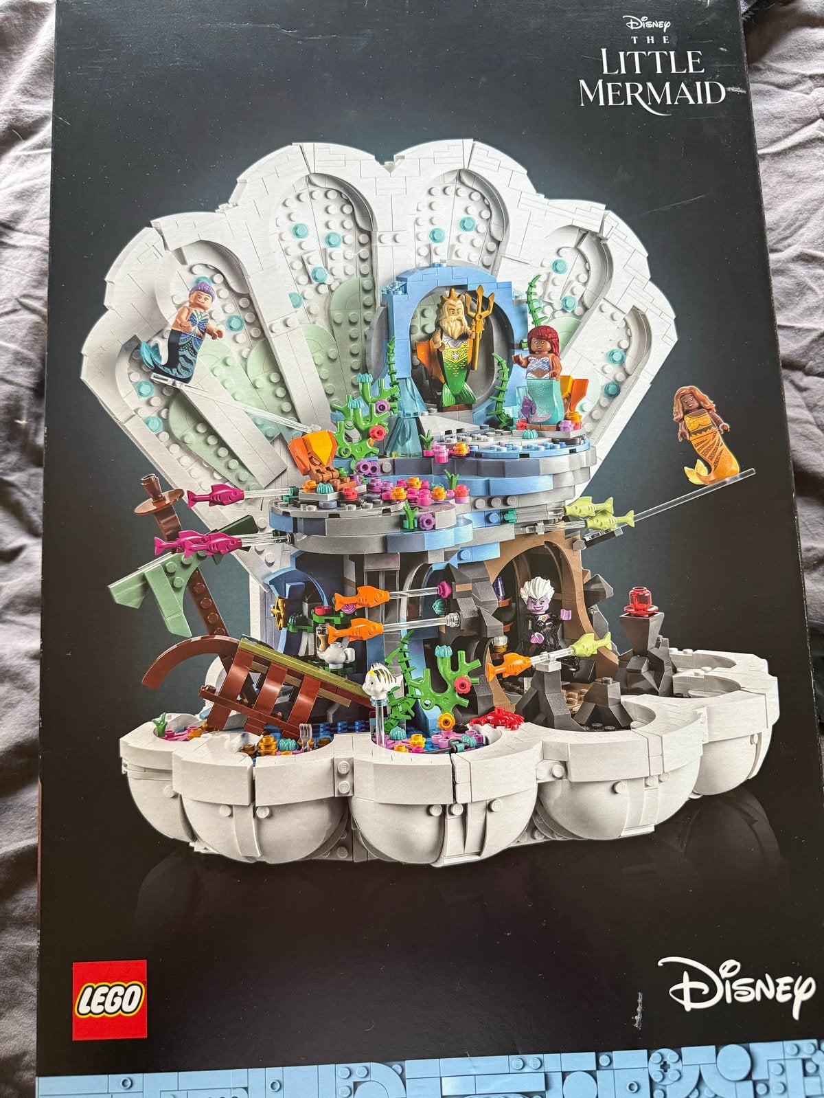 LEGO Disney De Kleine Zeemeermin Schelp, Ophalen of Verzenden, Nieuw, Overige merken