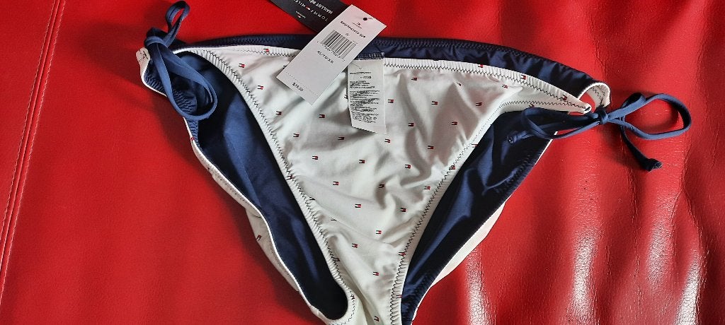 Set van 3 stuksTommy Hilfiger zwem/bikini-broekjes XL, Blauw, Nieuw, Ophalen of Verzenden, Zwembroek of Short