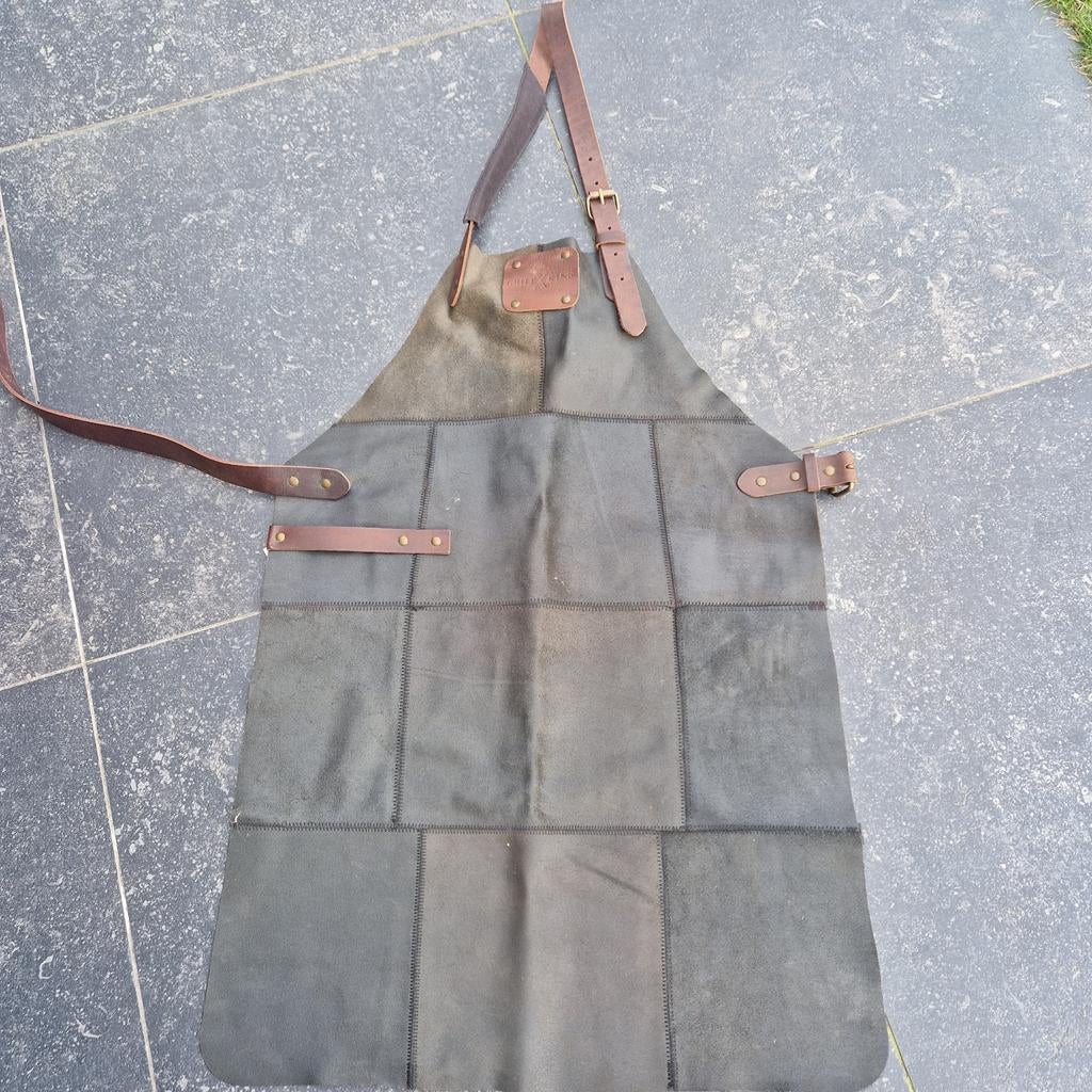 Leren BBQ Schort - Grill King, Ophalen of Verzenden, Nieuw, Grill King